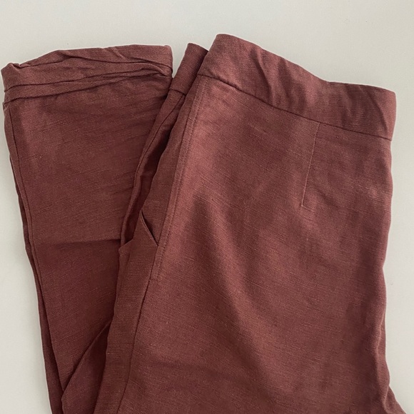 Aritzia wilfred allant rust pant sz 2 worn once - Picture 4 of 8